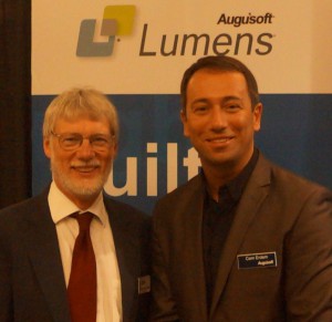 UGotClass founder and LERN President Bill Draves (left) and Augusoft Founder Cem Erdman have been working on this integration since 2014.