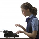 The secretary-typist work
