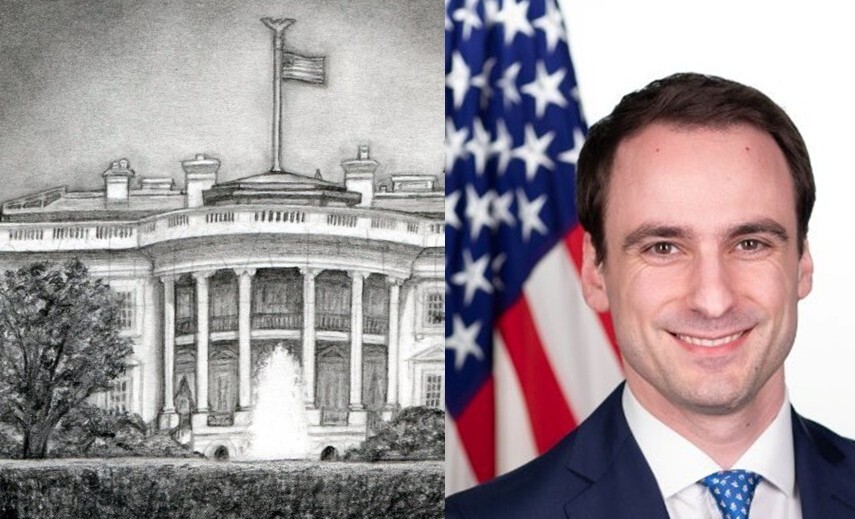 Photo of Michael Kratsios and White House